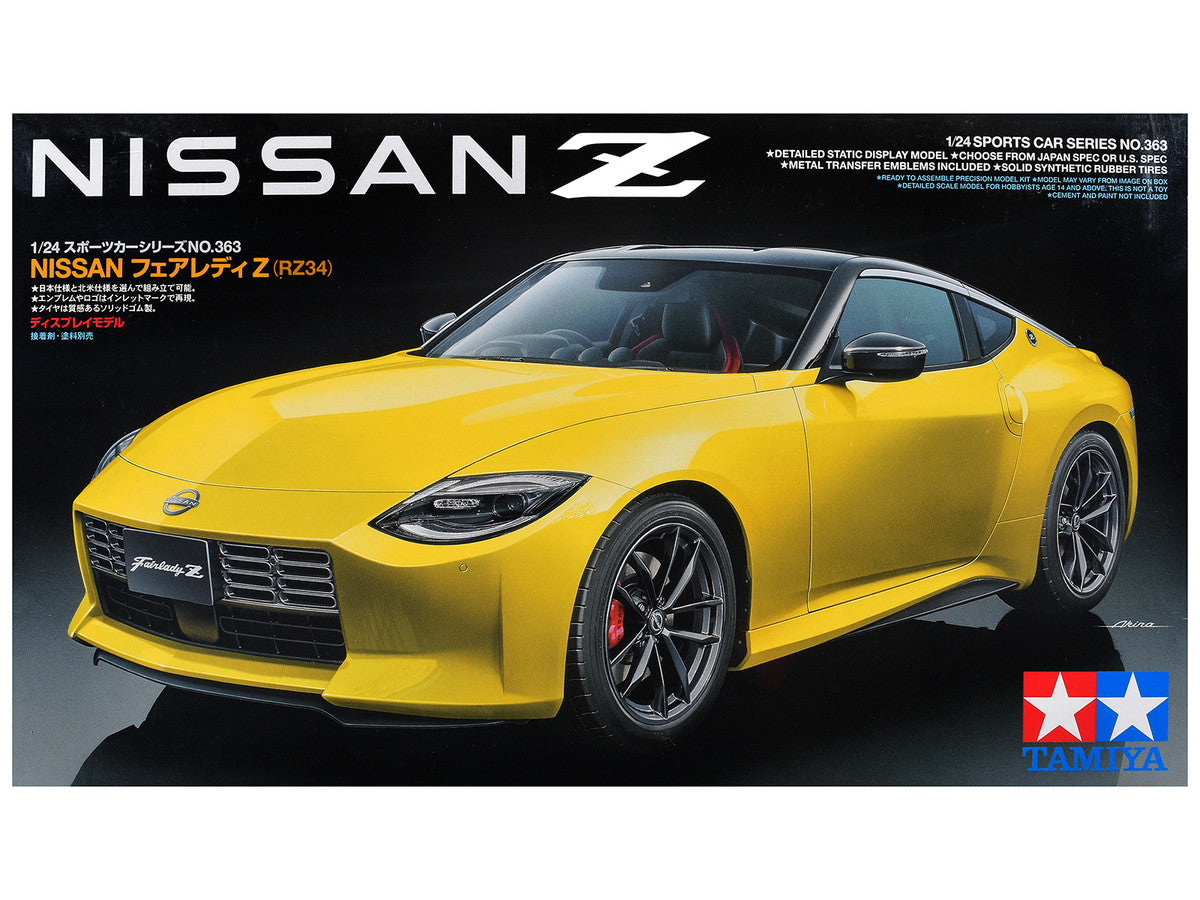 Model Kit Nissan Fairlady Z (RZ34) 1/24 Scale Model by Tamiya