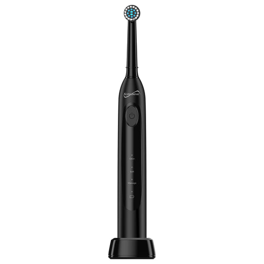 SuperSonic Sonic Zoom+ Wireless Rechargeable Toothbrush in Black
