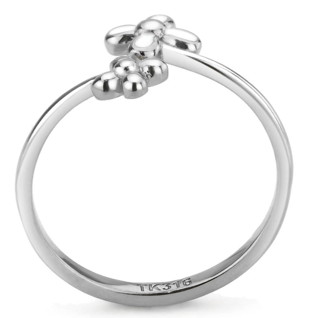 TK3631N -  Stainless Steel Ring with No Stone  No Plated (High Polished)