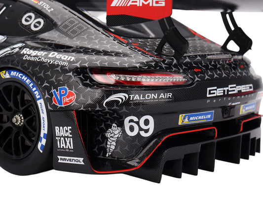 Mercedes-AMG GT3 EVO #69 Anthony Bartone - Maxime Martin - Fabian Schiller - Luca Stolz "GetSpeed" IMSA "24 Hours of Daytona" (2025) 1/18 Model Car by Top Speed