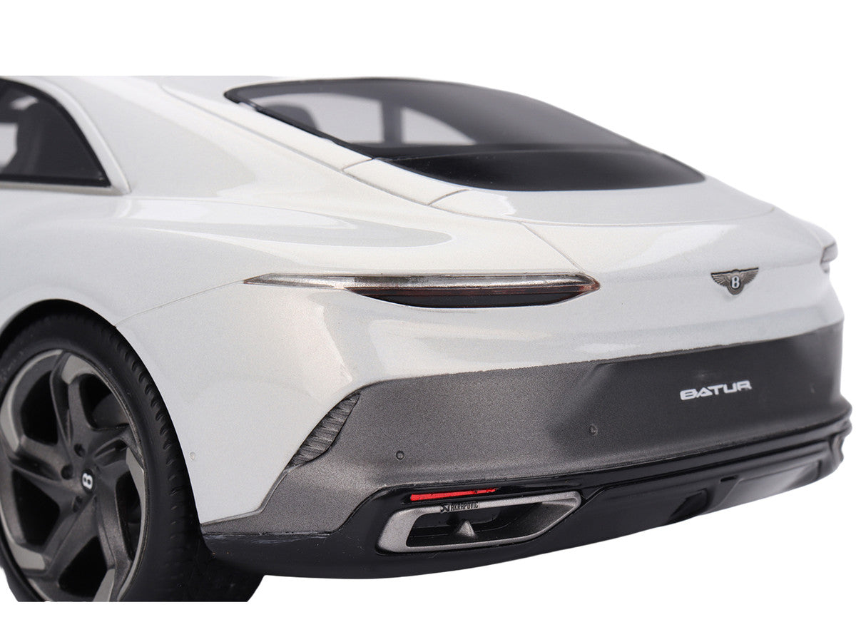 Bentley Batur Bonneville Pearl White Metallic 1/18 Model Car by Top Speed