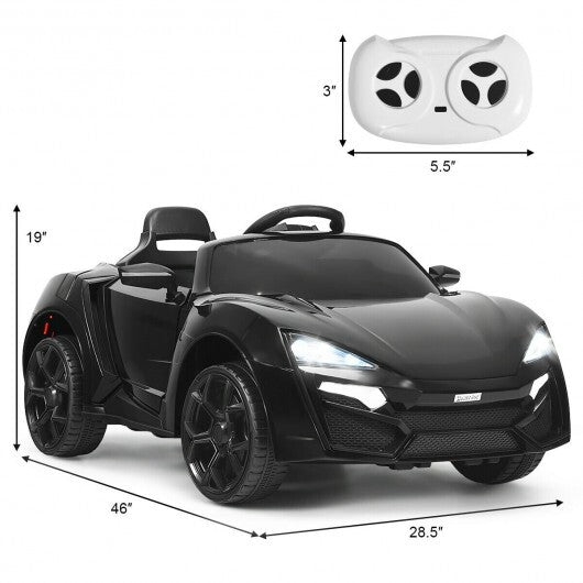 12V 2.4G RC Electric Vehicle with Lights-Pink