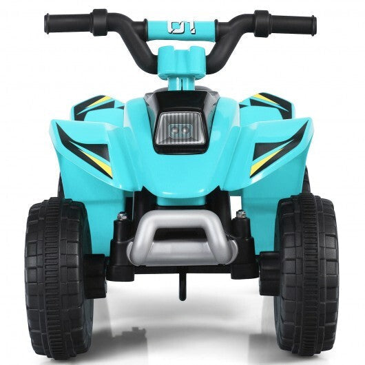 6V Kids Electric ATV 4 Wheels Ride-On Toy -Black