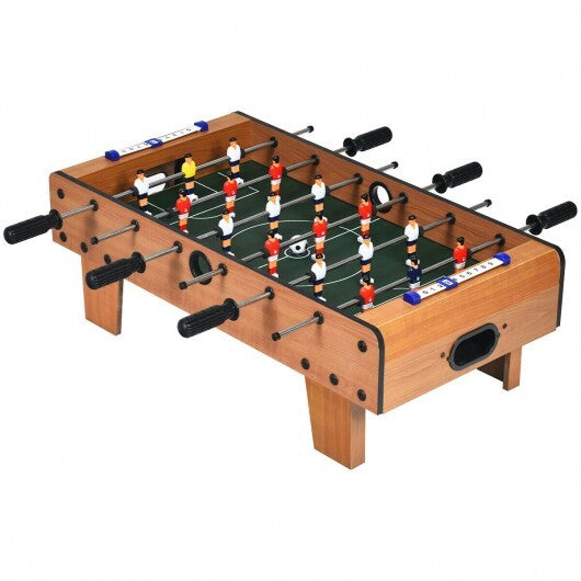 27 Inch Foosball Table Mini Tabletop Soccer Game