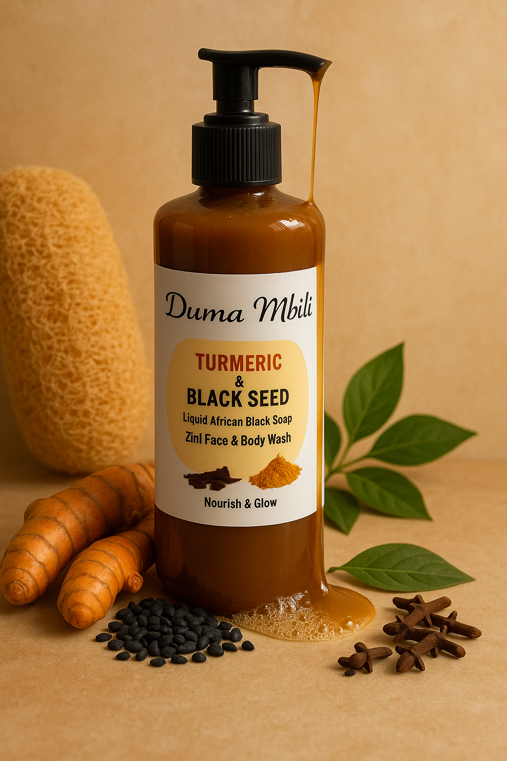 Turmeric & Black Seed African Black Soap