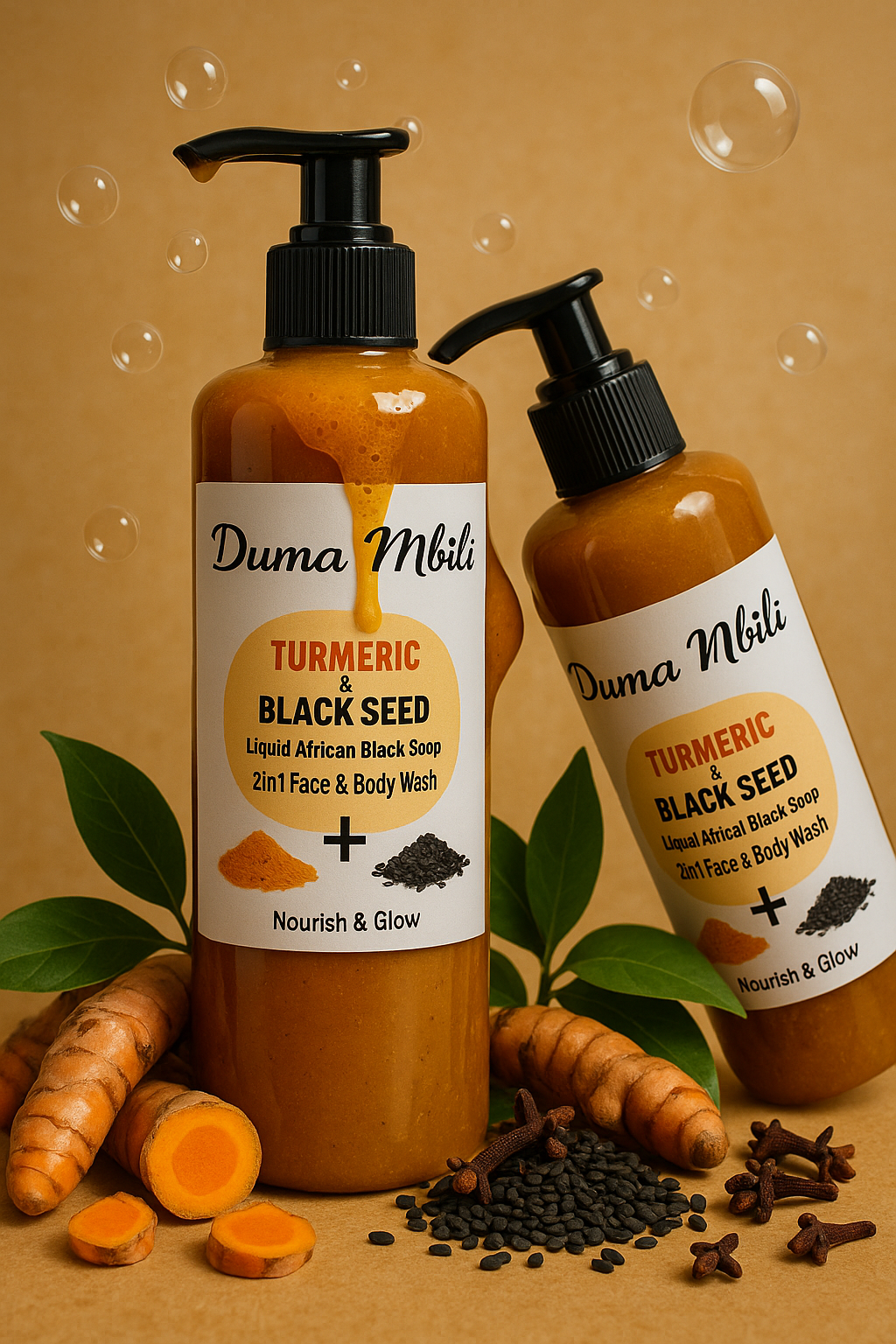 Turmeric & Black Seed African Black Soap