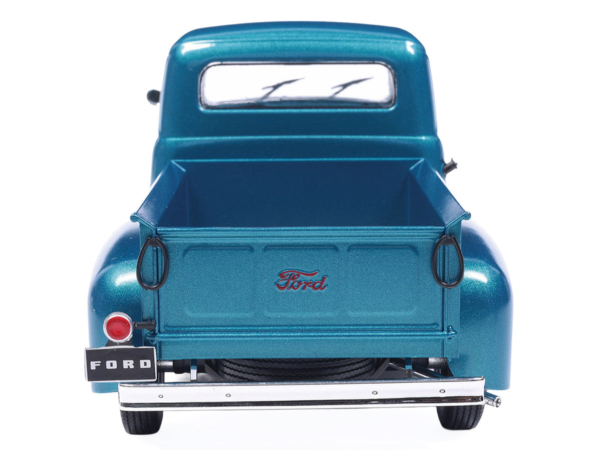 1952 Ford F1 Pickup Truck Blue Metallic 1/24 Diecast Model by IXO Models