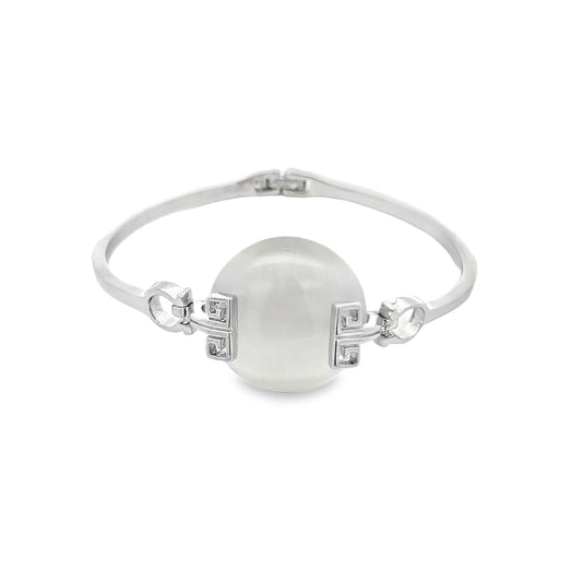 Gemstone Bangle Bracelet