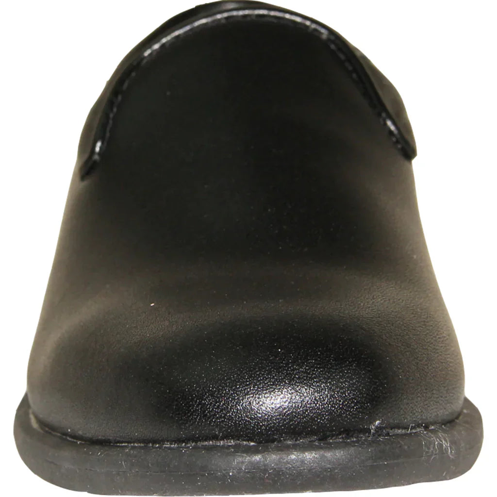 VANGELO Boy VALLO-3KID Dress Shoe Formal Tuxedo for Prom & Wedding Black Matte