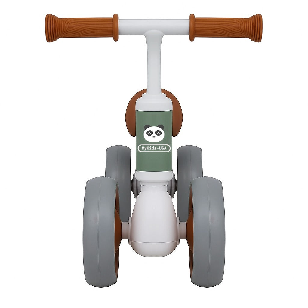 Metal Balance Bike for Toddlers with Light-Up Wheel (12–36 Months) – Strong & Stable First Ride