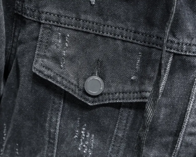 Velvet Denim Jacket