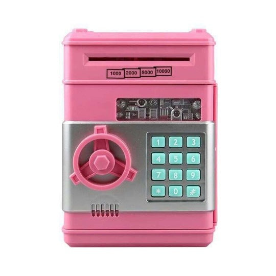 Creative Password safe piggy bank Automatic piggy bank safe ATM children's toys
