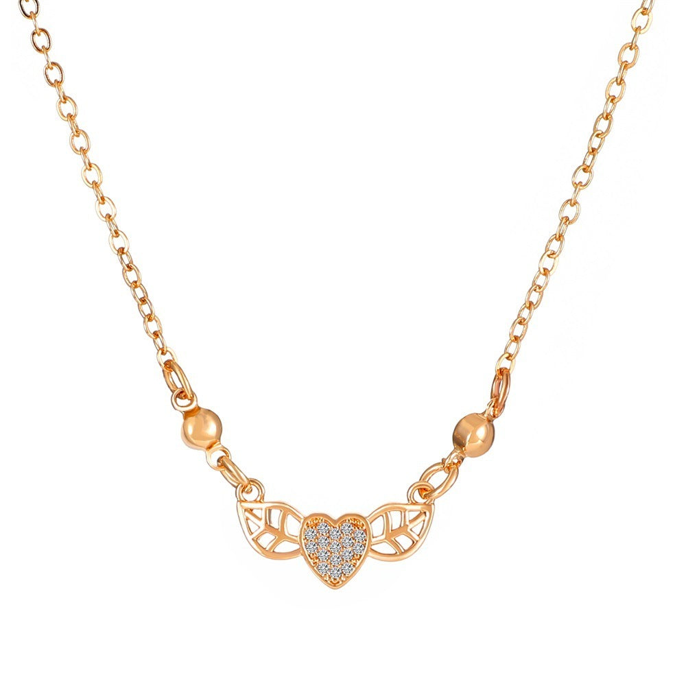 Women's Fashionable Temperament Butterfly Tassel Necklace