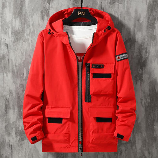 Casual Jacket Oversized Men's Work Jacket Clothes