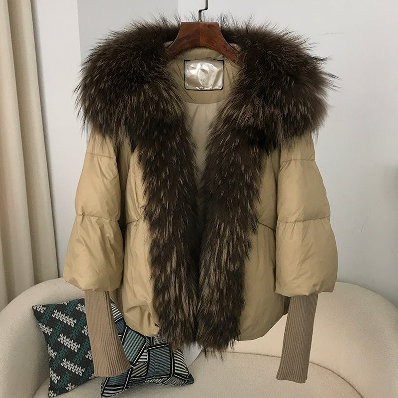 White Duck Down Jacket Niche Design Women's Clothing