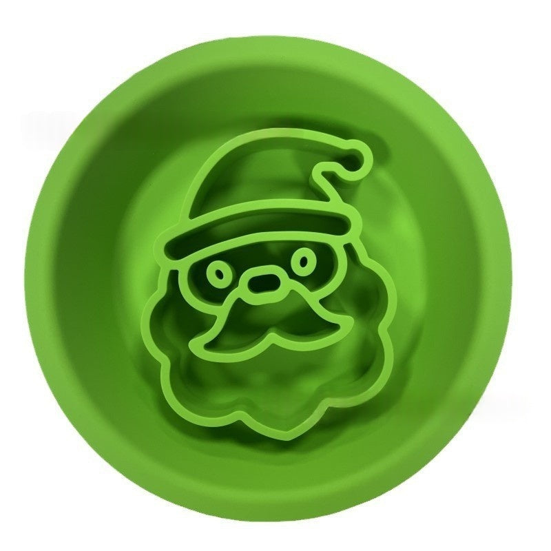 Slow-feeding Bowl Silicone Pet Supplies For Cats And Dogs