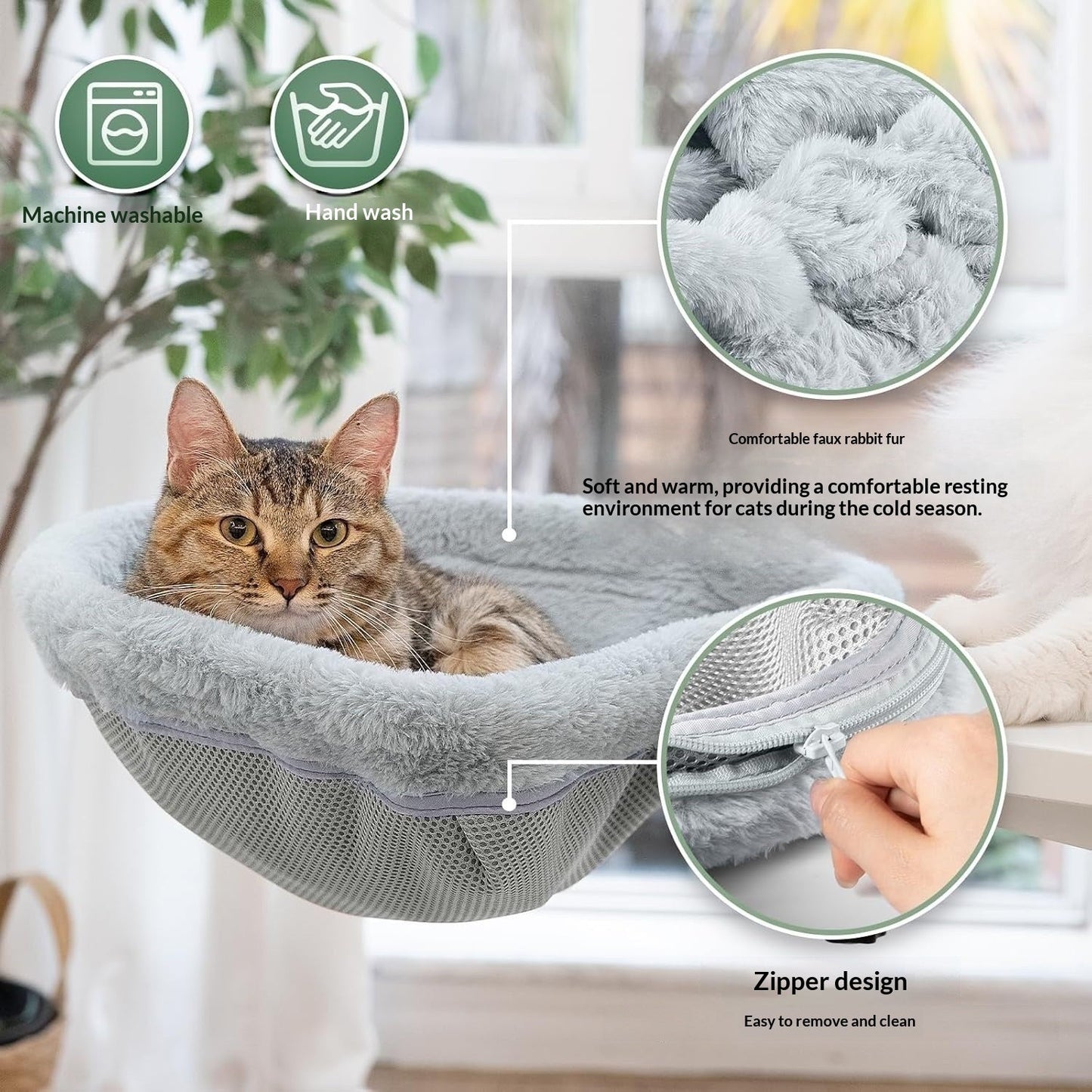 Adjustable-height Small Cat Table-bed