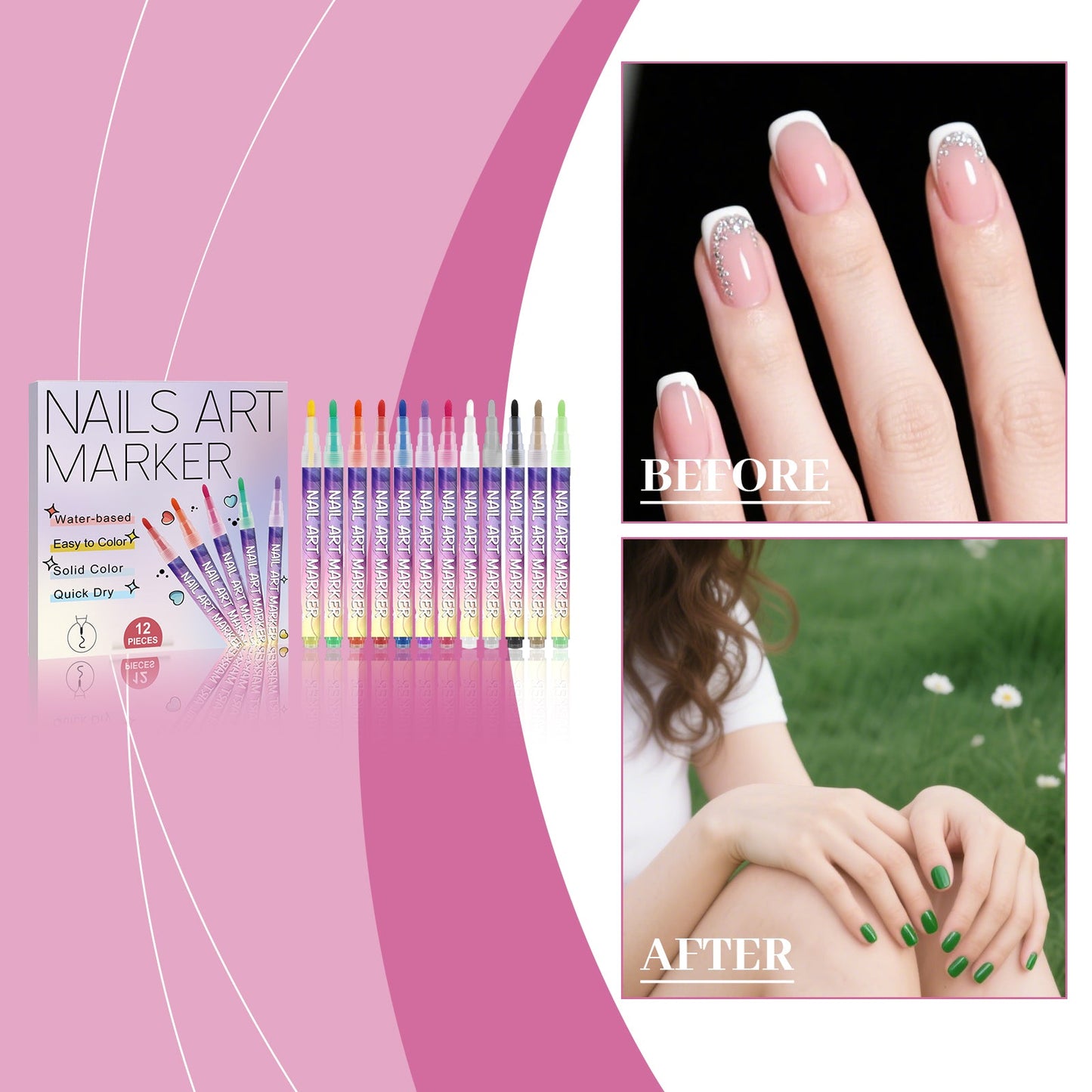 DIY Nail Art Doodle Pen