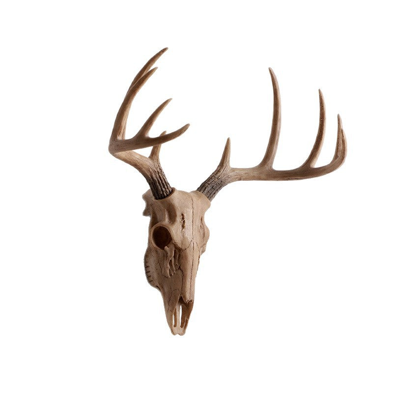 Antique-style Sheep Skull Wall Decor Hanging Ornament