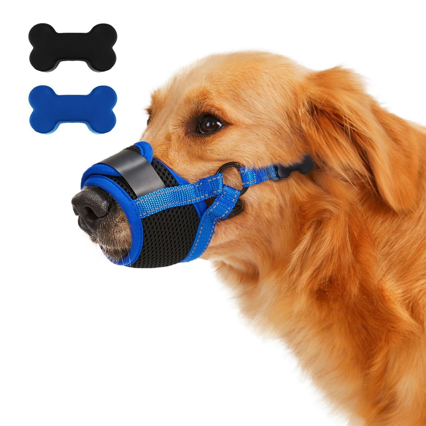 New Cotton Dog Muzzle, Anti-Bite And Anti-Accidental Eating Dog Muzzle, Adjustable Dog Mask, Pet Supplies Factory Direct Supply Wholesale