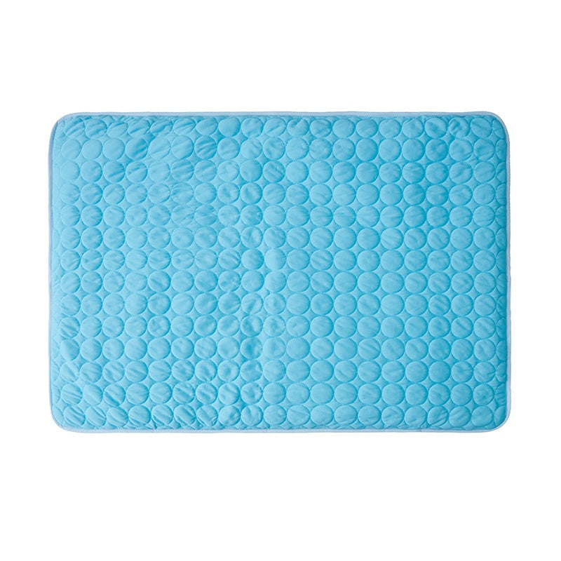 Round Pet Cooling Ice Pad - Summer Cooling Mat For Dogs & Cats
