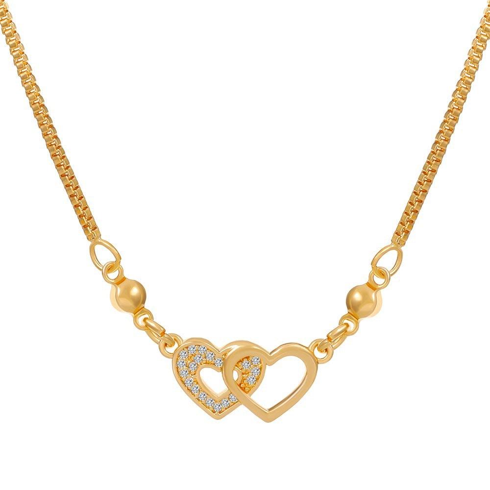 Women's Fashionable Temperament Butterfly Tassel Necklace