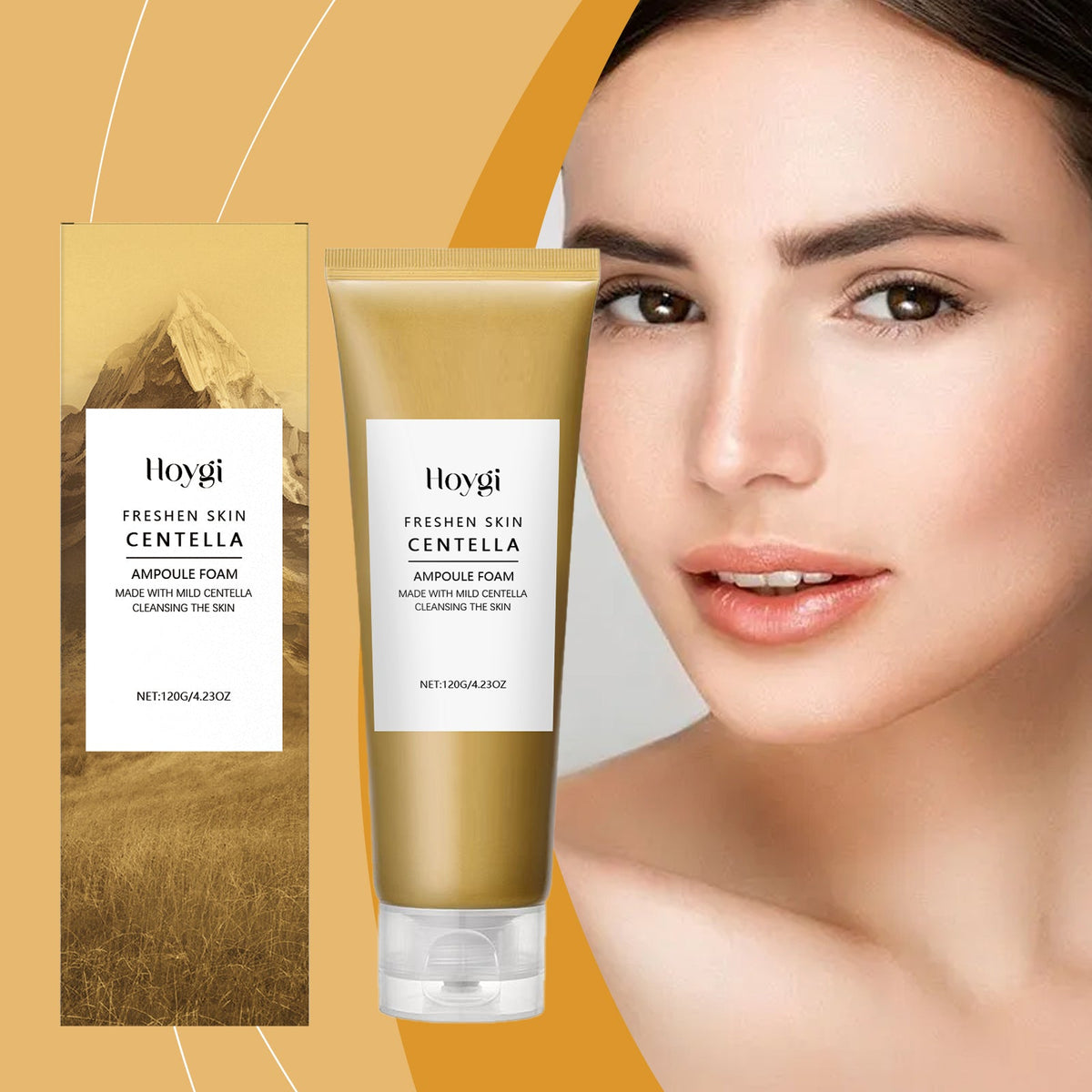 Snow Grass Moisturizing Cleansing Milk 120g-box