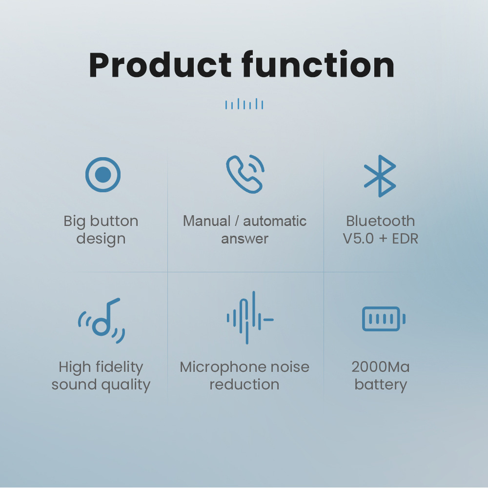 Bluetooth Wireless Headset For Motorcycle Helmet