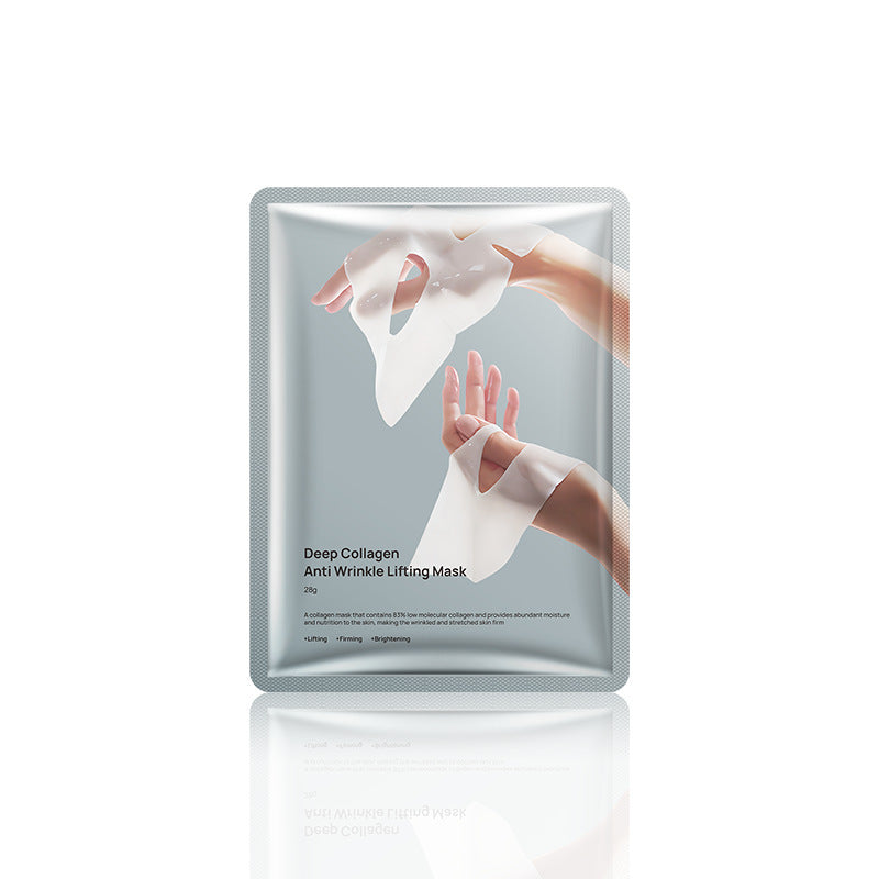 Deep Collagen Facial Mask -gray, Hand Down, No Logo- 28ml-tablet