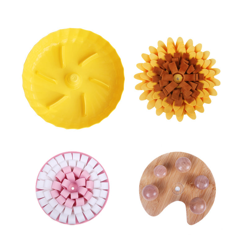 Anti-Choke Dog Cat Sniffing Pad Toy Pet Bowl