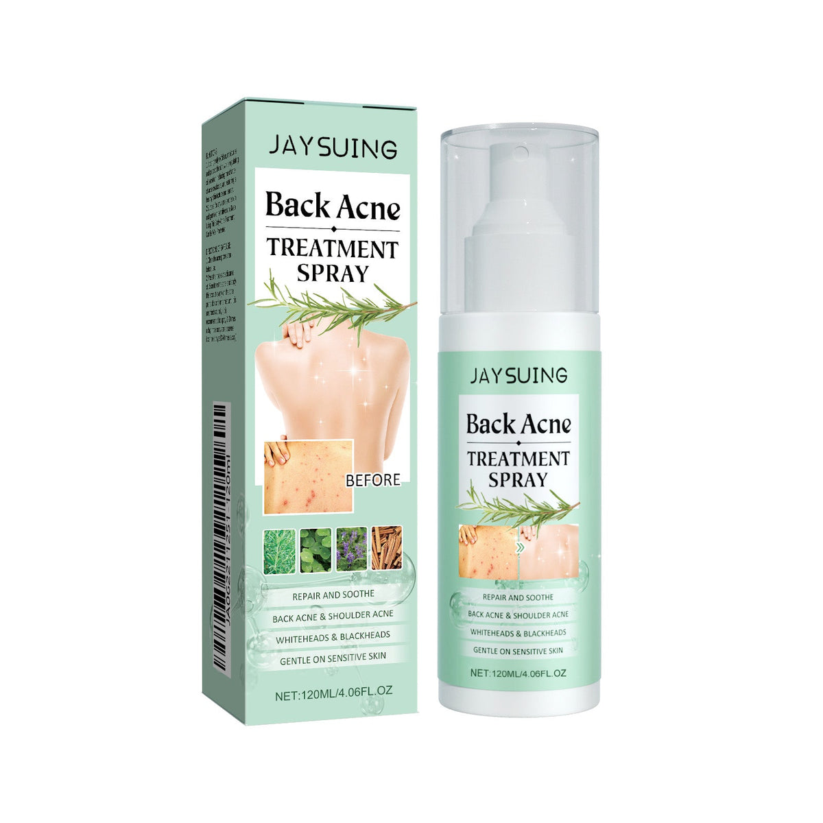 Back Cleansing Spray 120ml 1 Box