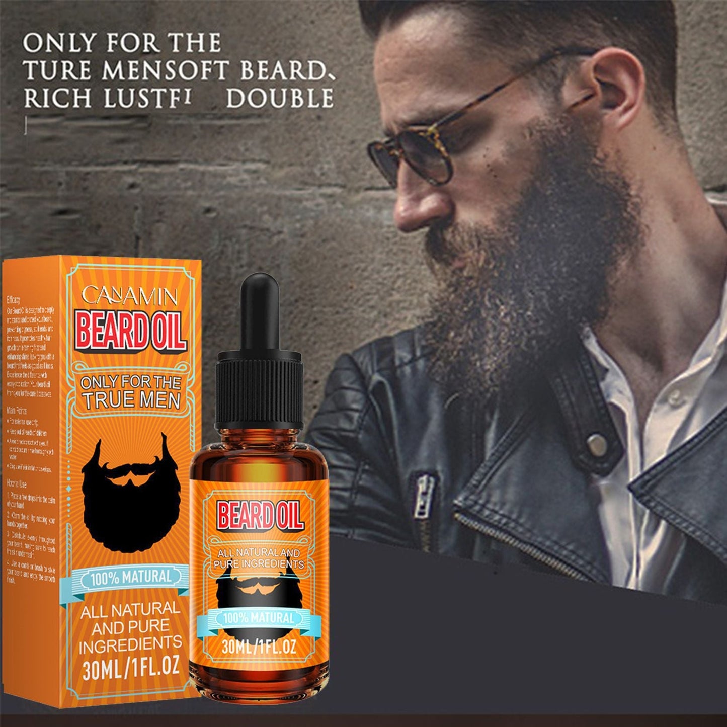 CANAMIN Beard Growth Liquid 30ml