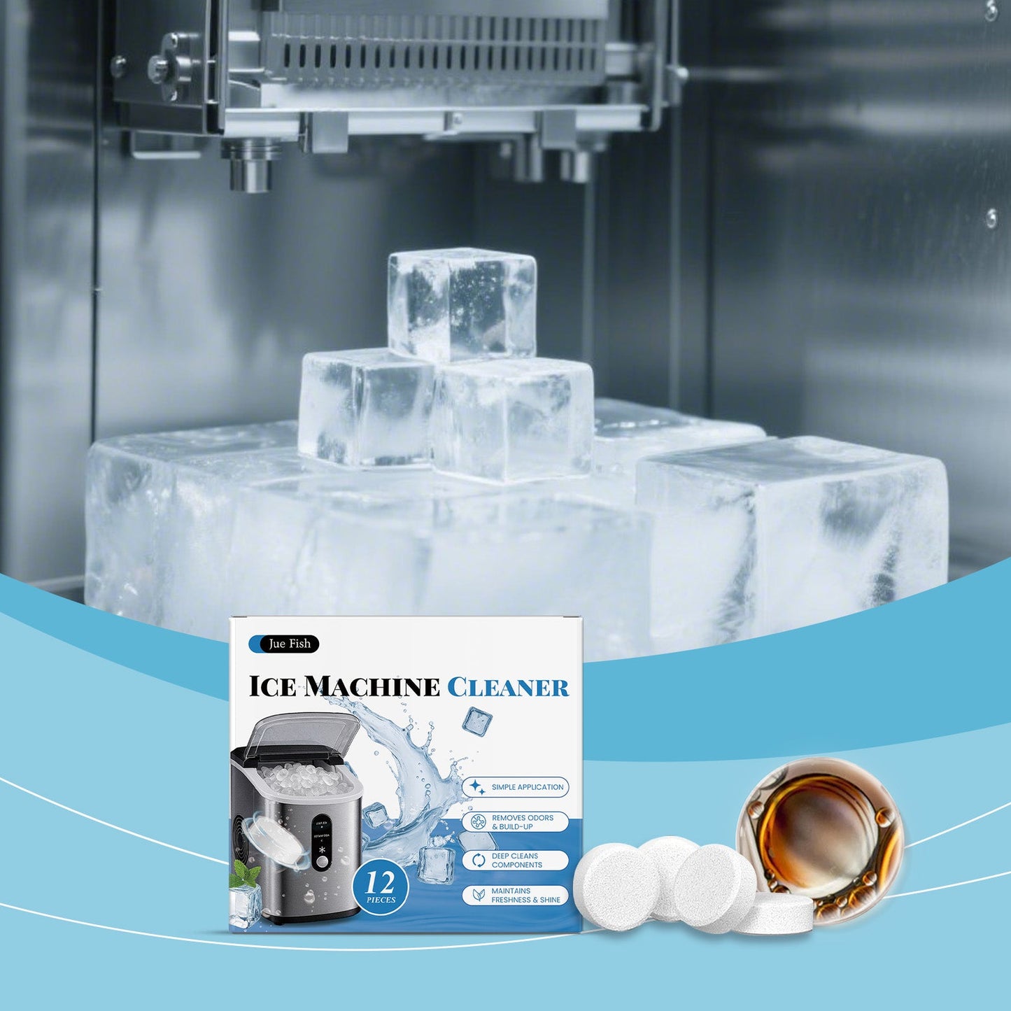 Ice Maker Descaling Sheet 12pcs1box