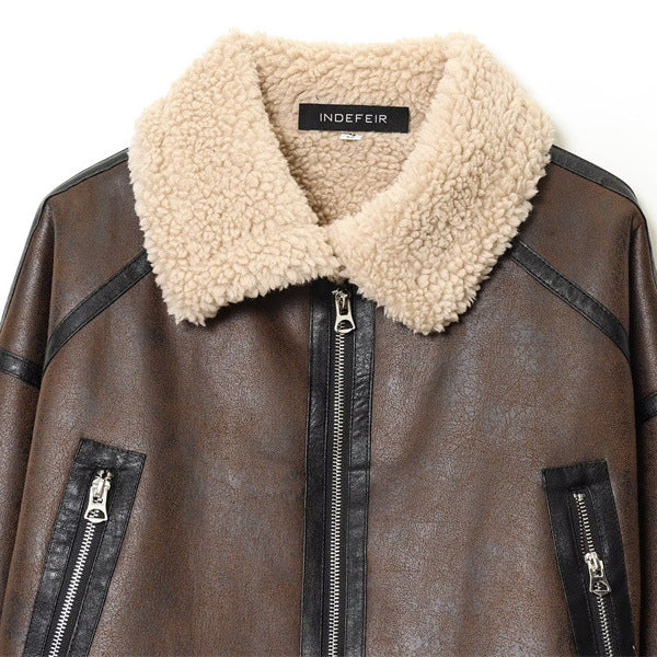 Women's Street Fashion Reversible Short Jacket