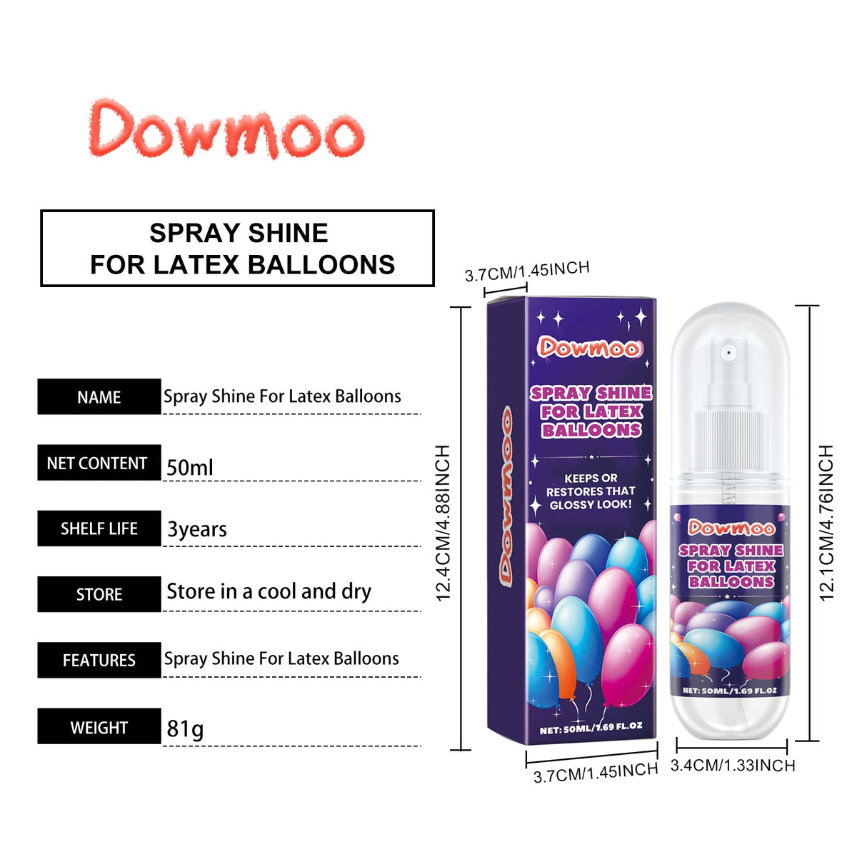 Highlight Balloon Spray 50ml 1box