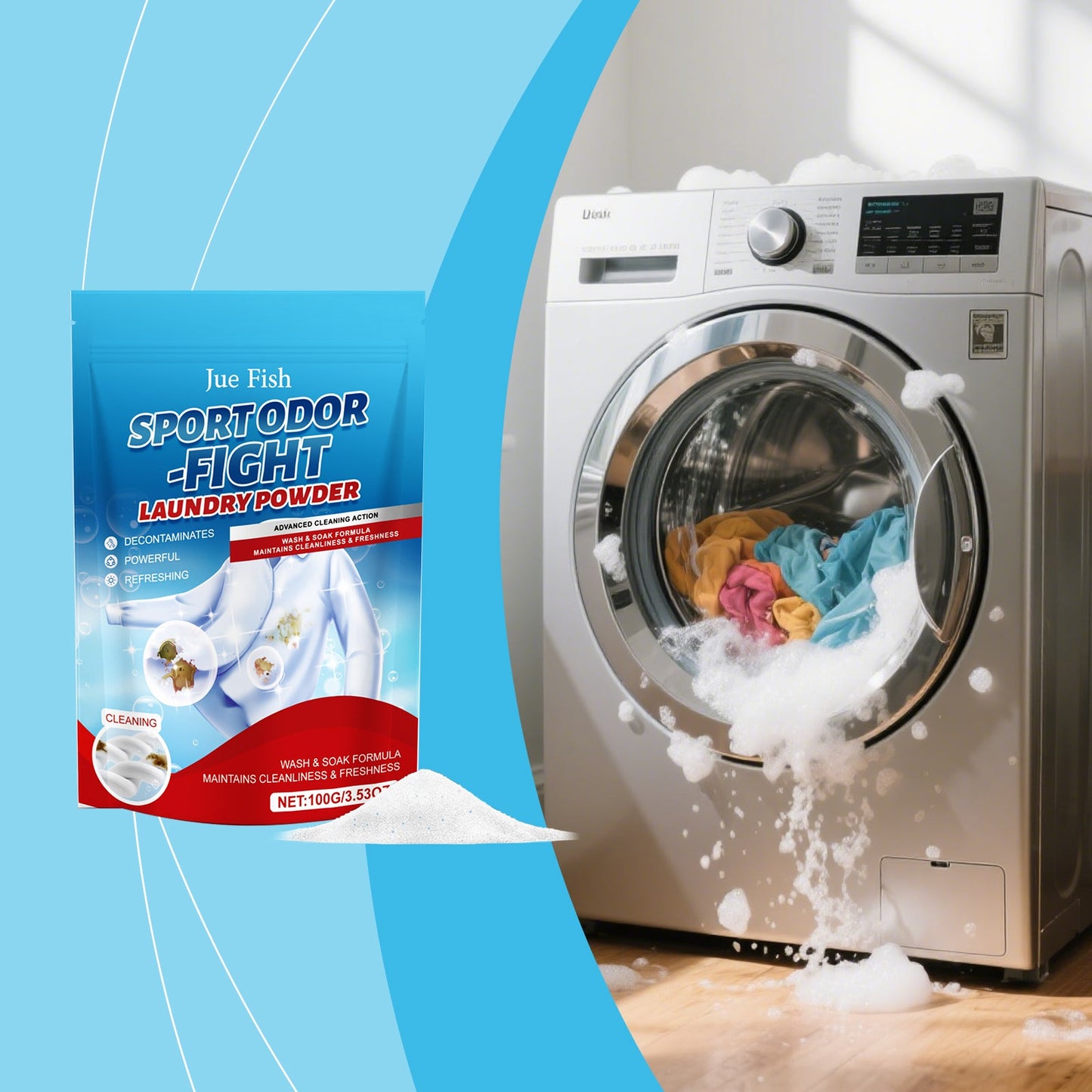 Clothing Cleaning Powder 1 0 0g1bag