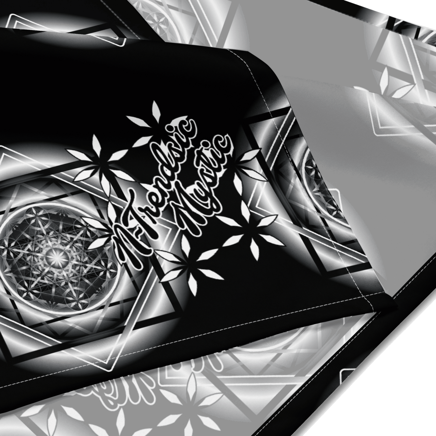 Melchizedek | All-Over Print Bandana (B/W)