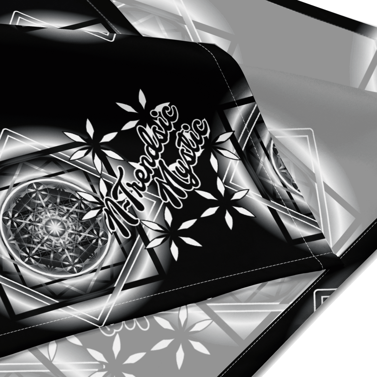 Melchizedek | All-Over Print Bandana (B/W)