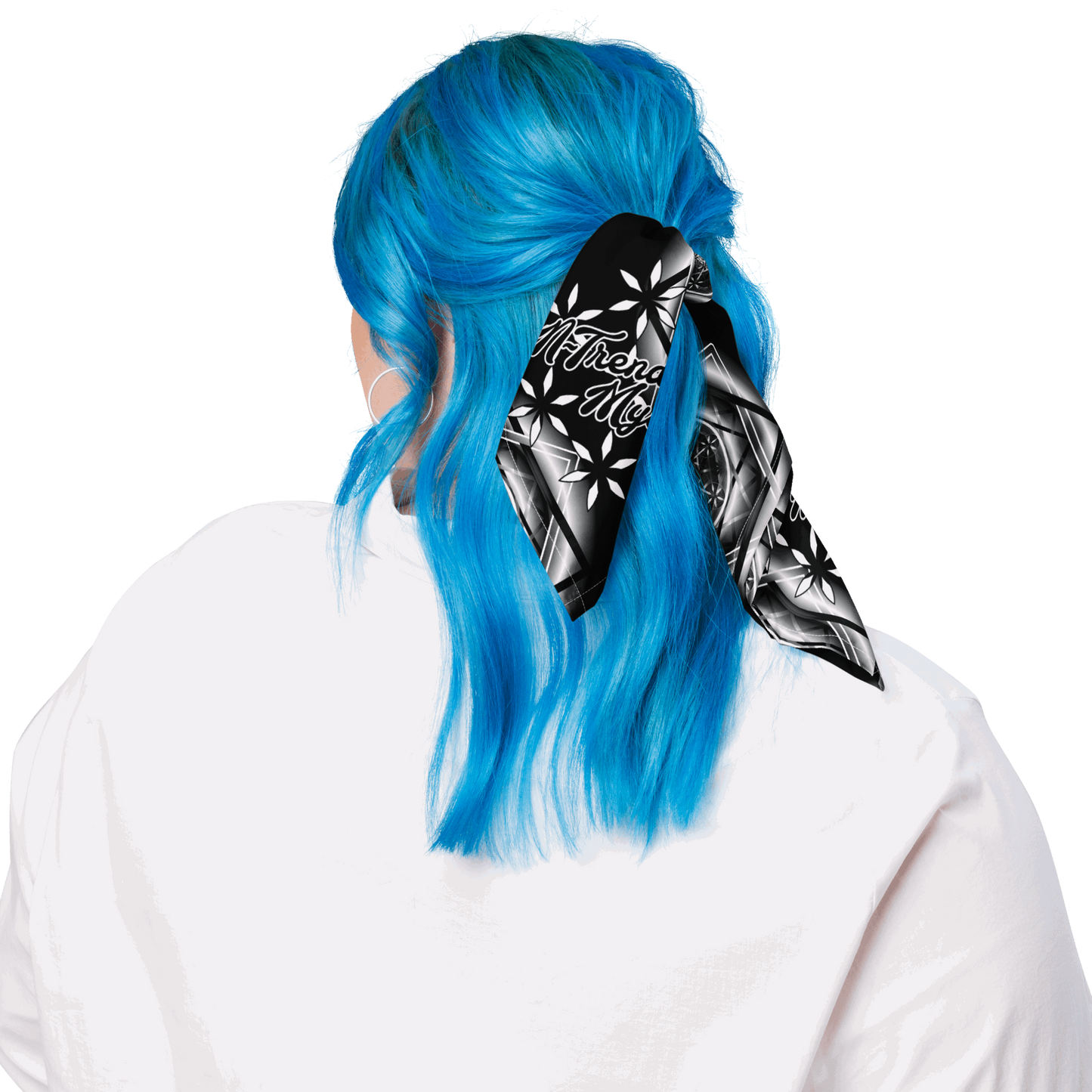 Melchizedek | All-Over Print Bandana (B/W)