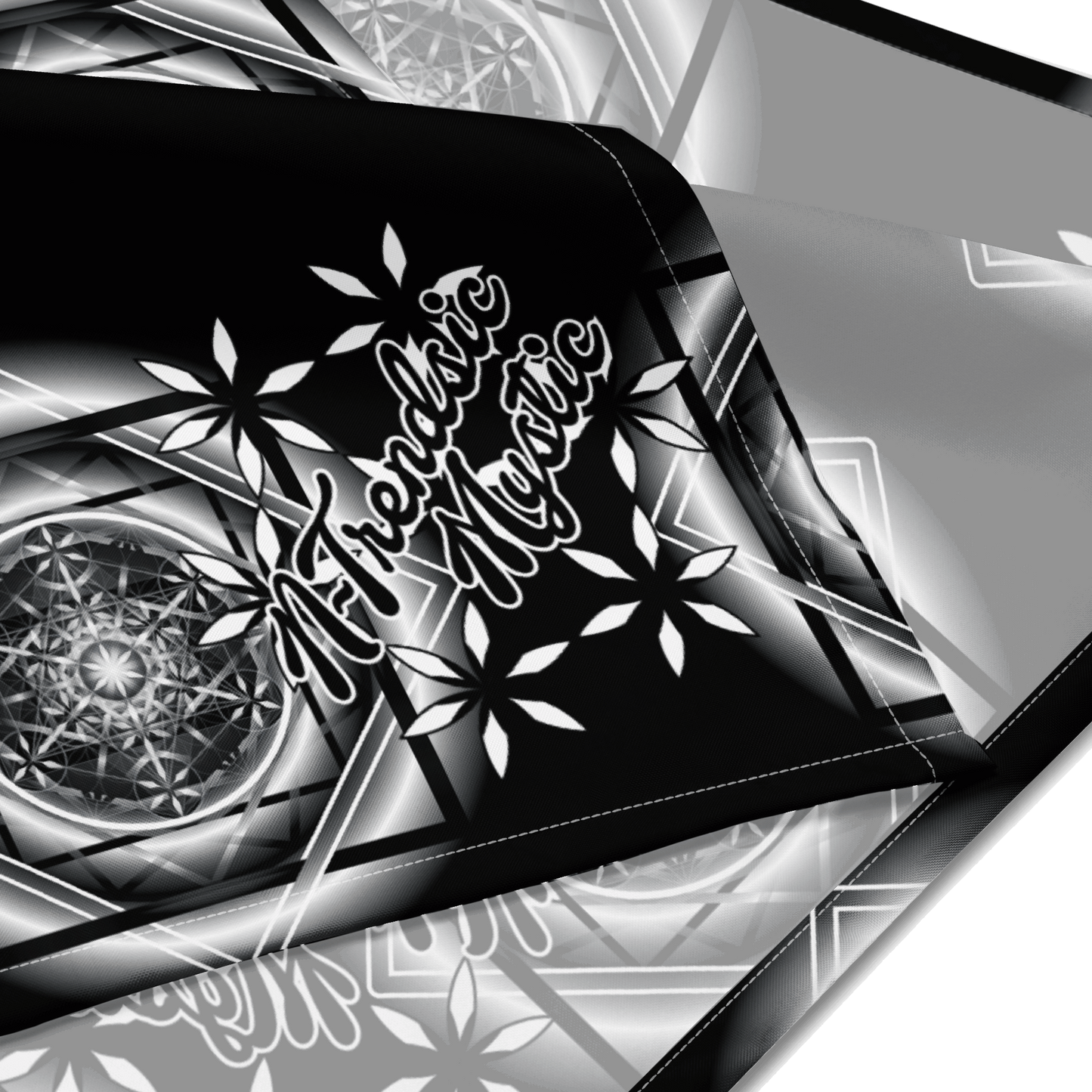 Melchizedek | All-Over Print Bandana (B/W)