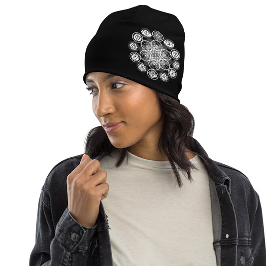 Mystic Symbols - All-Over Print Beanie