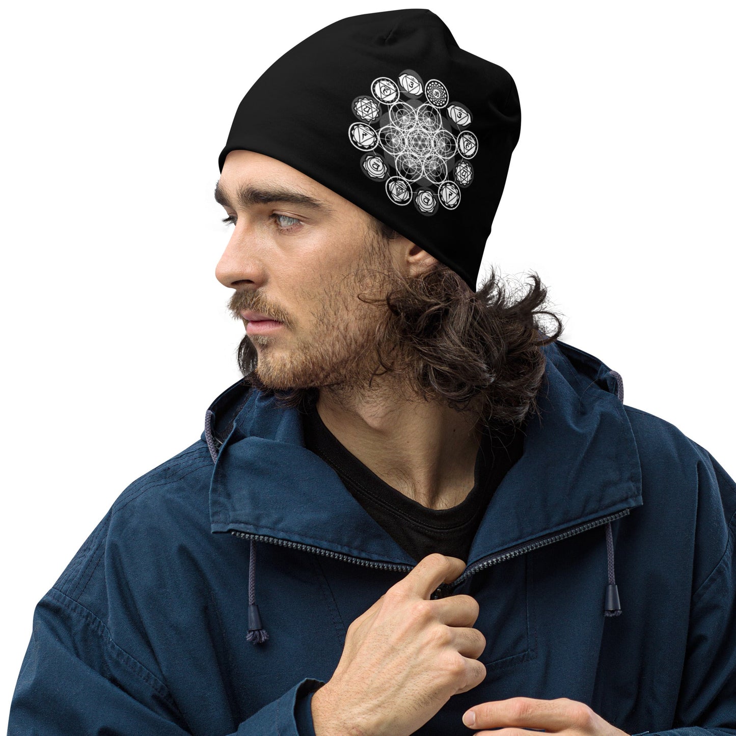 Mystic Symbols - All-Over Print Beanie
