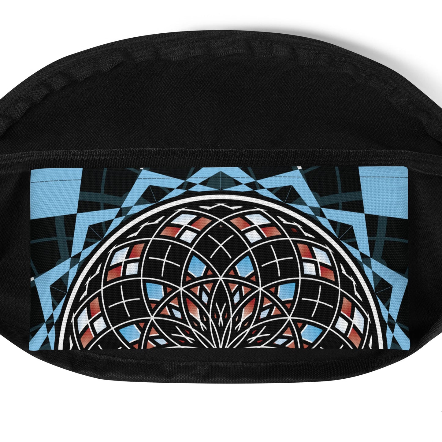 Quantum Bloom Fanny Pack | Sacred Geometry Travel Bag