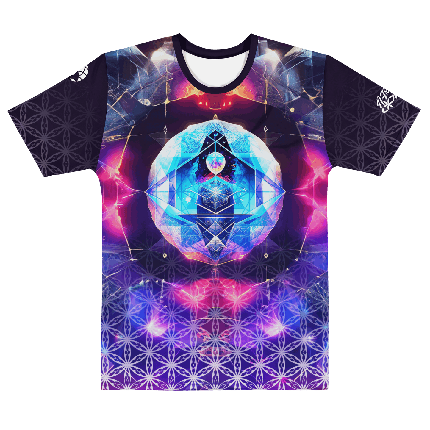 Reflective Awareness |Men’s Sacred Geometry Tee
