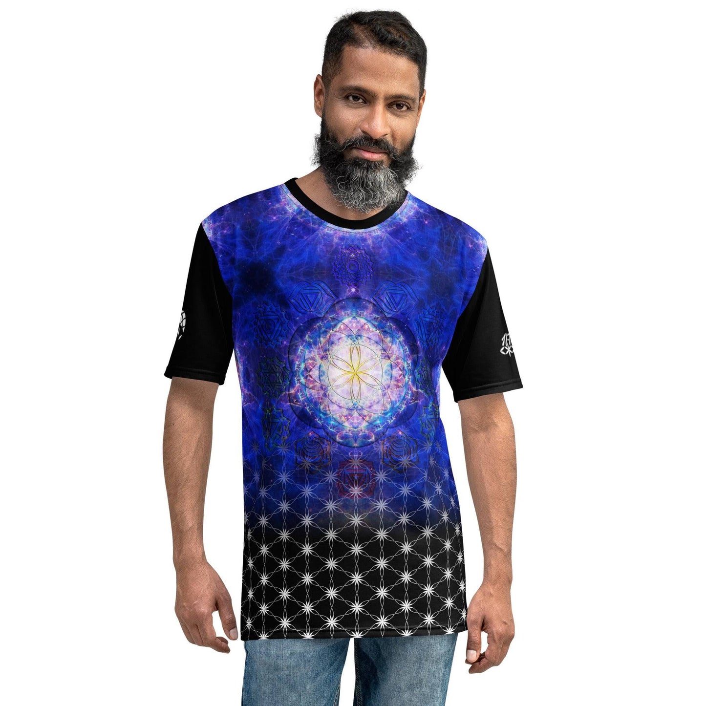 Intrinsic Starseed Men’s All-Over Print T-Shirt | Cosmic Geometry Edition