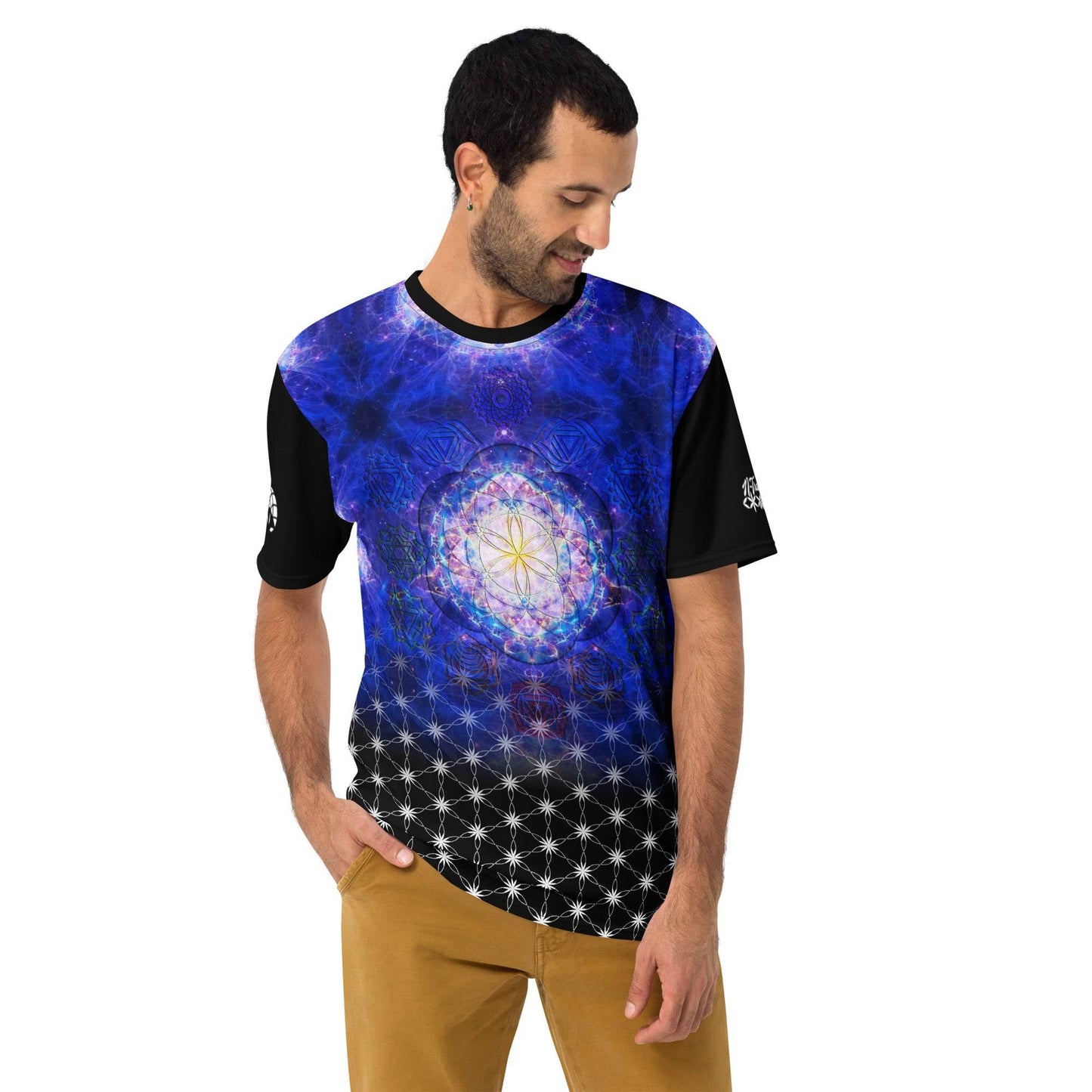 Intrinsic Starseed Men’s All-Over Print T-Shirt | Cosmic Geometry Edition