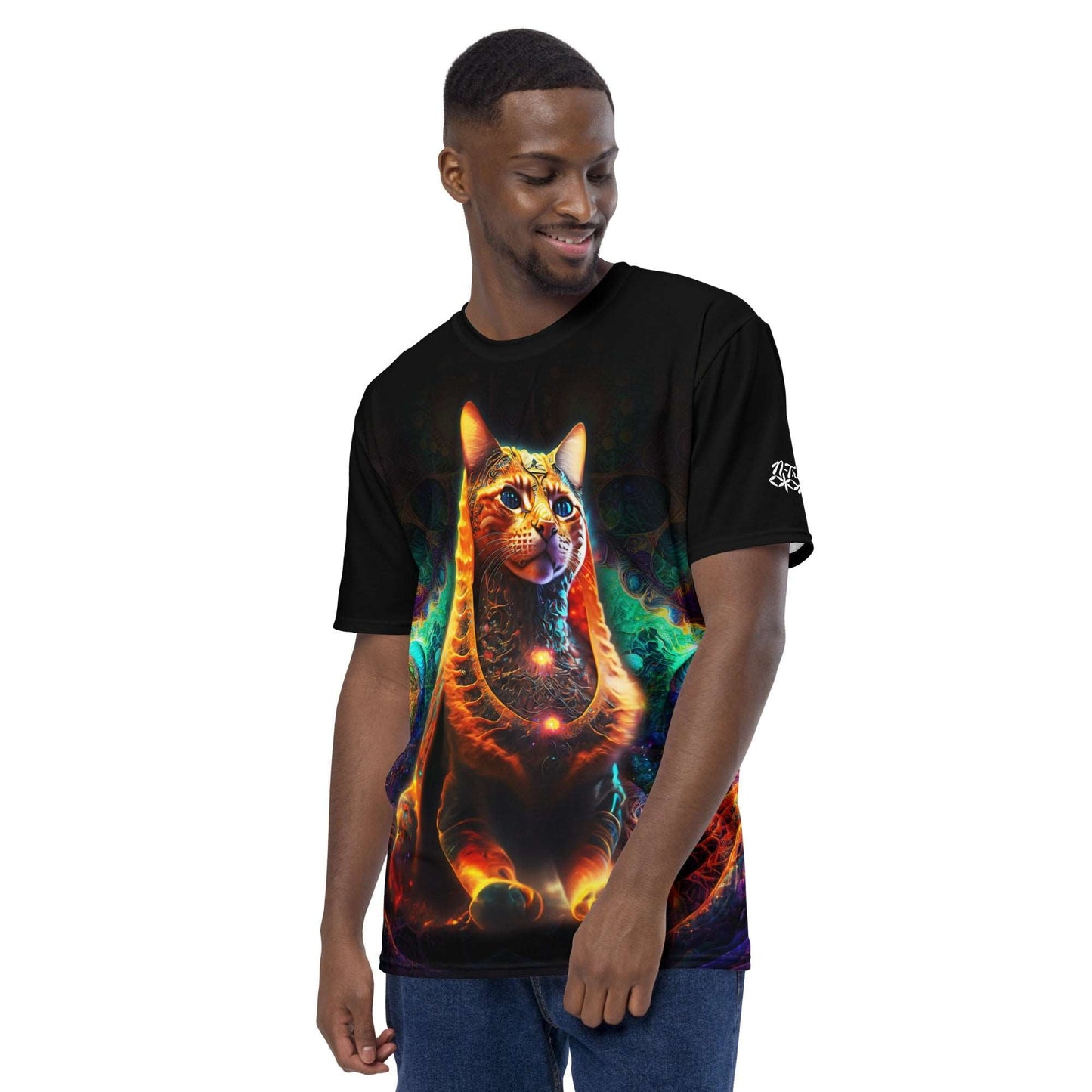Cosmic Tobes | Starborn Feline Tee - Men’s/Unisex
