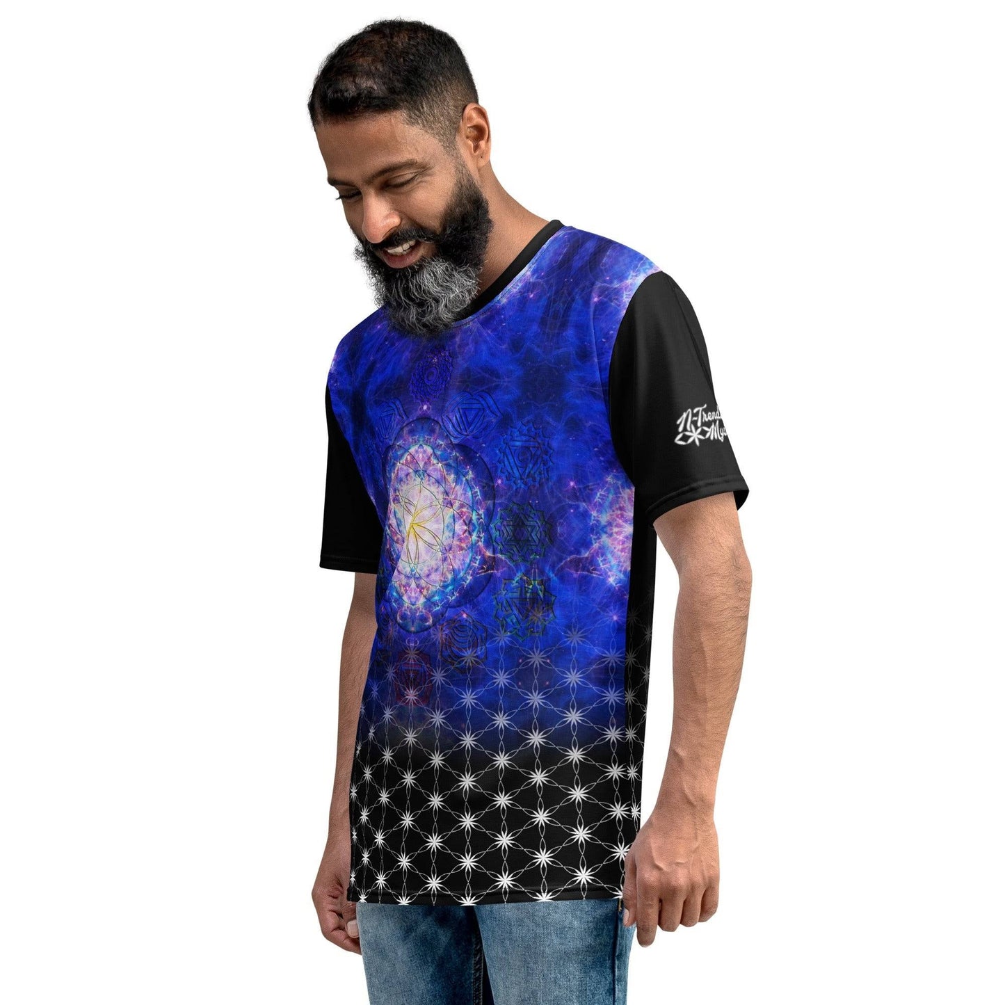 Intrinsic Starseed Men’s All-Over Print T-Shirt | Cosmic Geometry Edition