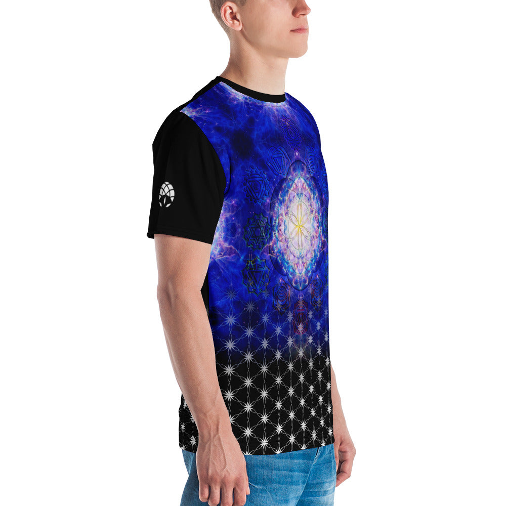 Intrinsic Starseed Men’s All-Over Print T-Shirt | Cosmic Geometry Edition