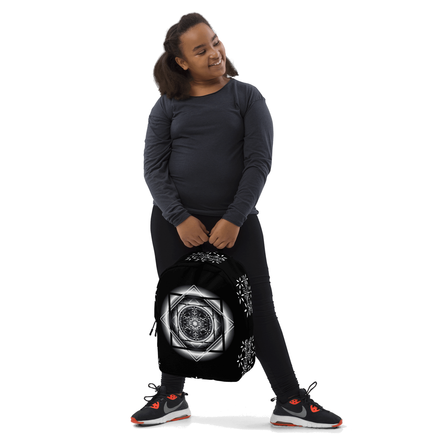 Melchizedek | Minimalist Backpack (B/W)